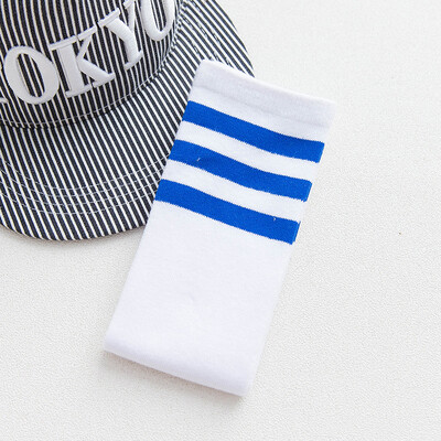 Lytwtw's Djevojačke tajice Visoke čarape do koljena Slatke prugaste čarape Dječja odjeća Tajice Djeca, mala djeca, Bijeli bodi za dječake