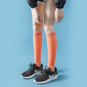 Naiste kompressioonsokid Õuespordiks Jooksmiseks Jalgrattasõiduks Õhukesed Kõrged Sokid Kiiresti kuivavad Hingavad Meeste sokid