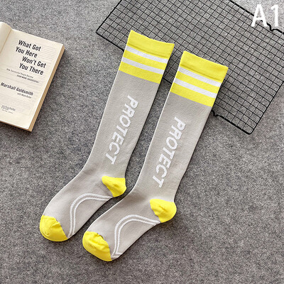 1 чифт чорапи за разширени вени Компресионни чорапи Спортни чорапи за медицинска сестра Колоездене Подарък за бягане за жени Мъже Туризъм сред природата