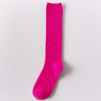 Ženske čarape 2023, nova moda, obične duge čarape u japanskom stilu za žene, visokokvalitetne prozračne pamučne čarape do koljena, ženske