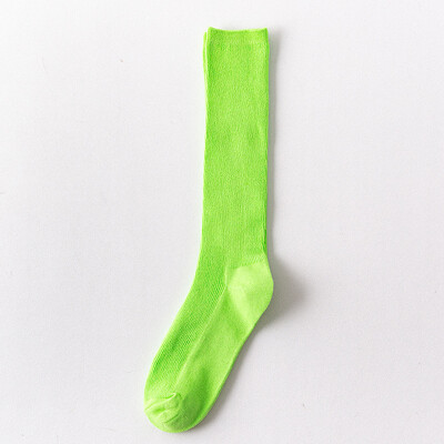 Ženske čarape 2023, nova moda, obične duge čarape u japanskom stilu za žene, visokokvalitetne prozračne pamučne čarape do koljena, ženske