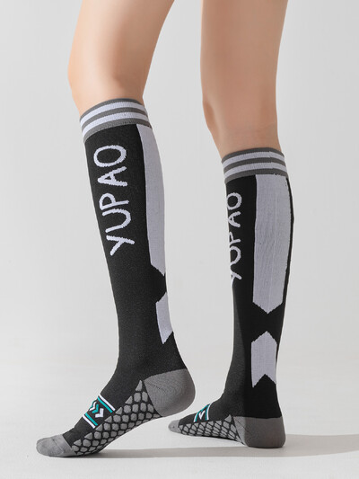 Kompresijske čarape Kompresijske čarape Profesionalne ženske čarape za trčanje, skakanje preko užeta za fitness ples, tlačne čarape za mršavljenje