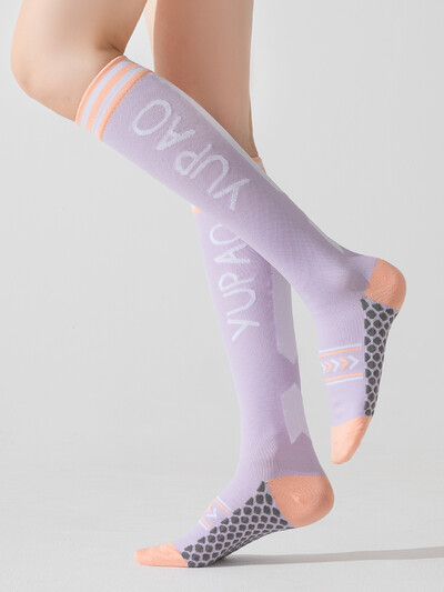 Kompresijske čarape Kompresijske čarape Profesionalne ženske čarape za trčanje, skakanje preko užeta za fitness ples, tlačne čarape za mršavljenje