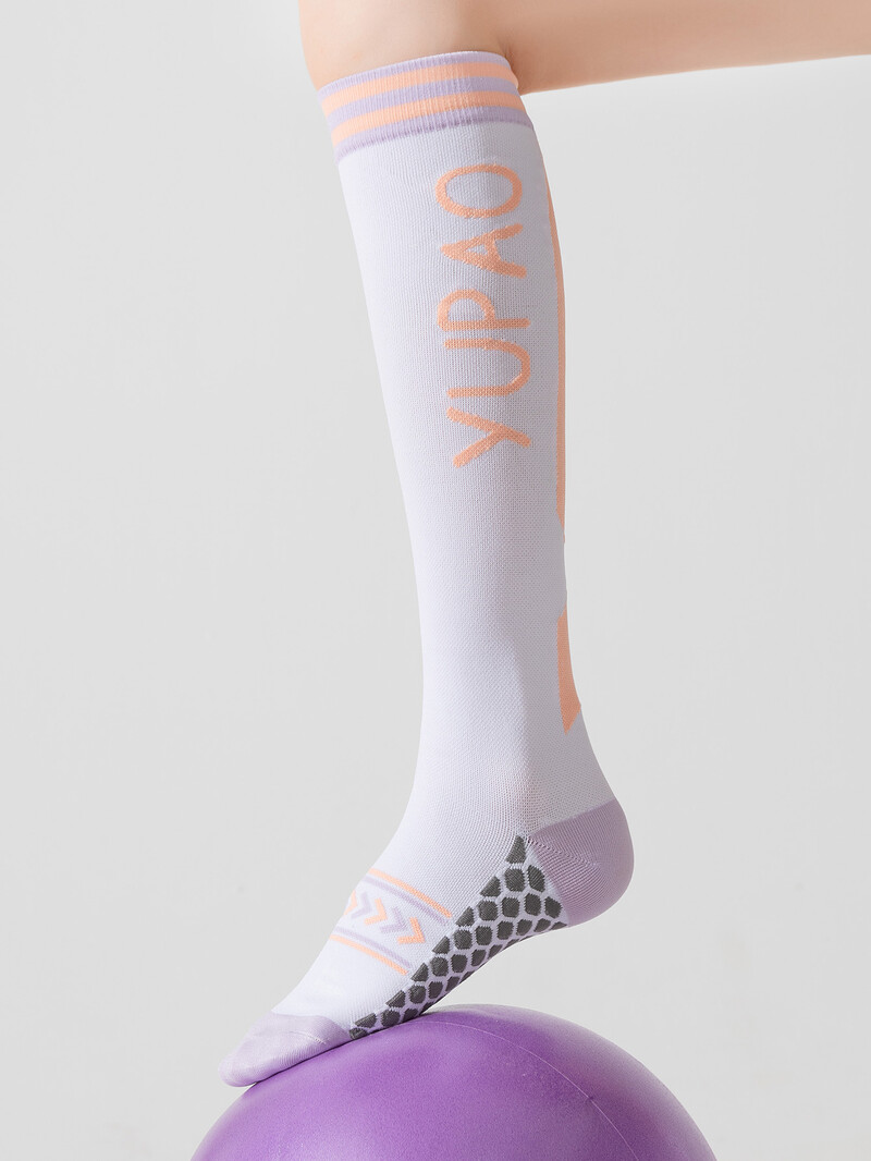 Kompresijske čarape Kompresijske čarape Profesionalne ženske čarape za trčanje, skakanje preko užeta za fitness ples, tlačne čarape za mršavljenje