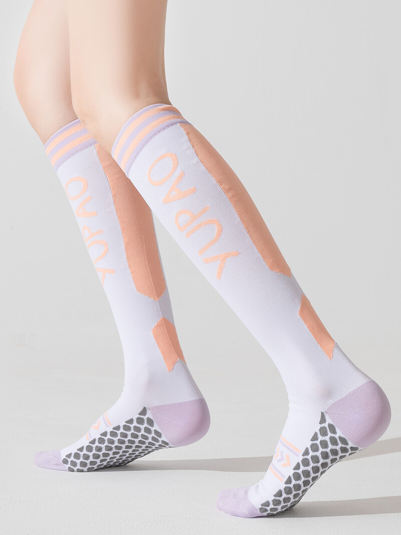 Kompresijske čarape Kompresijske čarape Profesionalne ženske čarape za trčanje, skakanje preko užeta za fitness ples, tlačne čarape za mršavljenje