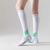 Спортни притискащи чорапи, йога, бягане, скачане на въже, фитнес, аеробика, отслабващи крака, универсални чорапи за прасеца