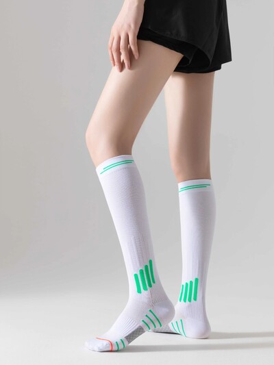 Спортни притискащи чорапи, йога, бягане, скачане на въже, фитнес, аеробика, отслабващи крака, универсални чорапи за прасеца