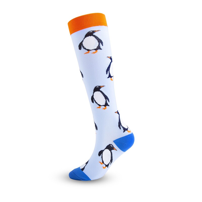 Nove kompresijske čarape Proširene vene Sportske čarape za trudnice Trčanje na otvorenom Planinarenje Planinarenje Ragbi Elastične čarape