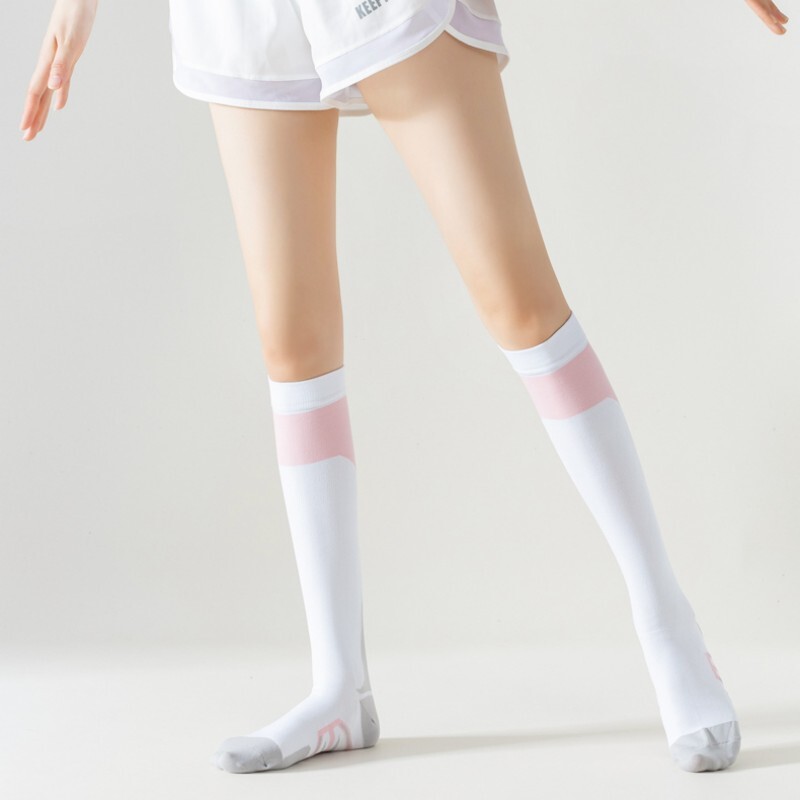 Profesionalne sportske čarape Jesenske prozračne čarape Čarape za trčanje i fitness Mišić može stisnuti pritisak Tanke nogavice Teleće čarape