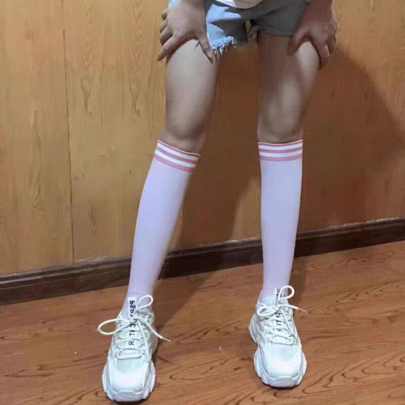 1 par sportskih kompresijskih dokonika u boji, prozračnih čarapa za planinarenje na otvorenom, ženskih čarapa