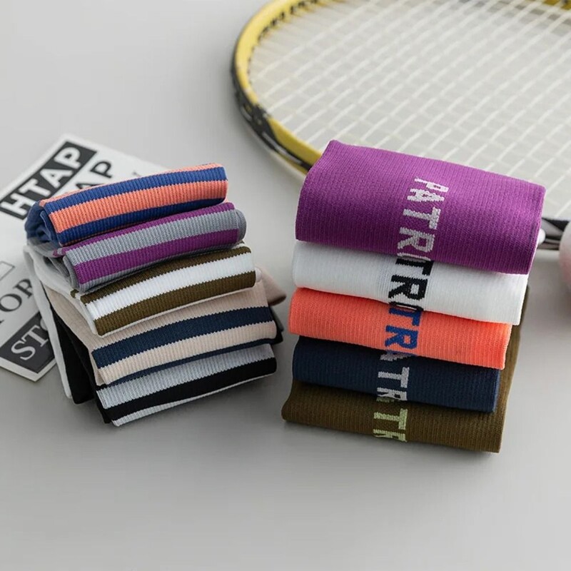 1 par poliesterskih ženskih profesionalnih sportskih čarapa Šarene protuklizne kompresijske čarape Prozračne teleće čarape za utrke na otvorenom, biciklizam