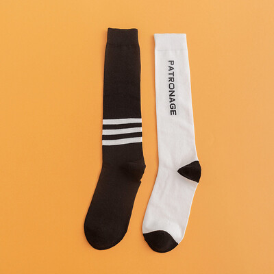 AB verzija duge cjevaste teleće čarape osobnost moda ulični stil Europske i američke visoke cjevaste čarape dokolenice