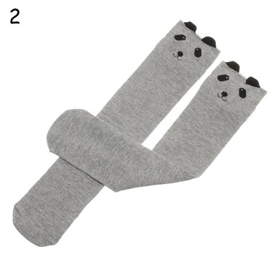 Tüdruku sokid 3-12 aastat vanad puuvillased uus suveversioon Long Tube Printsess Laste põlve sokid Laste tantsusokid