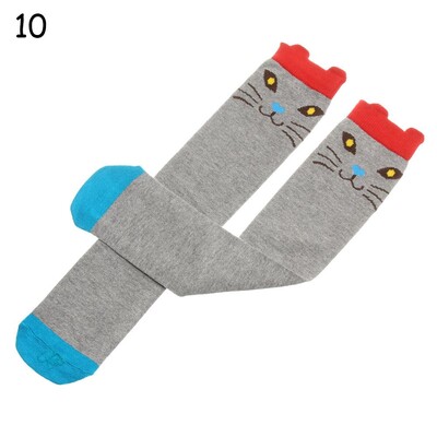 Tüdruku sokid 3-12 aastat vanad puuvillased uus suveversioon Long Tube Printsess Laste põlve sokid Laste tantsusokid