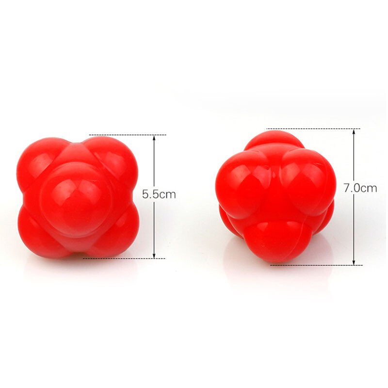 Põrgatavad reaktsioonipallid paindlikuks peegelduseks parandavad reaktsiooniaega ja koordinatsioonitreeningu tööriistu