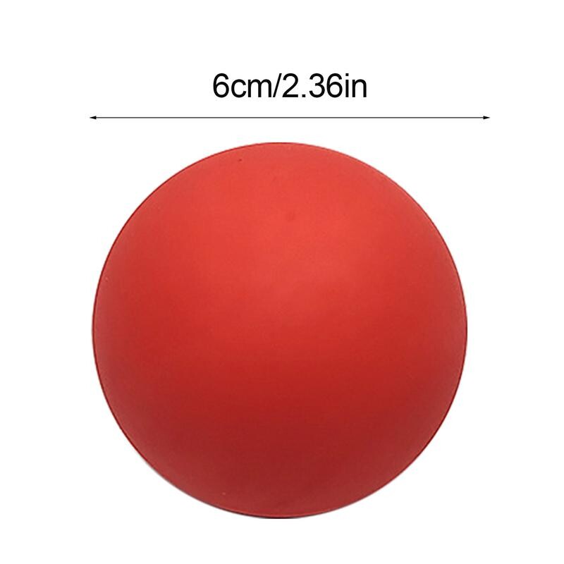 Състезателна топка за скуош Малка гумена топка за скуош Висока еластичност Стабилен отскок Висока видимост Спортна подскачаща куха топка
