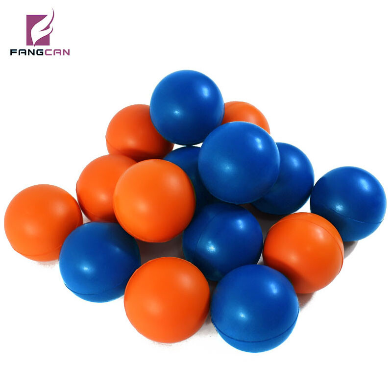 10 vnt FANGCAN FCA-01 PU apšilimo 50 mm kempinės treniruojamas skvošo kamuolys pradedantiesiems