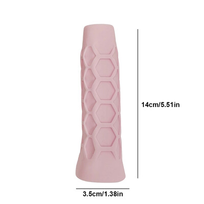 Silikoninis „Pickleball“ rankenos dangtelis irklo rankena „Pickleball“ rankenos apsauginė rankovė, silikagelio apatinė rankovė, neslystanti raketės rankena