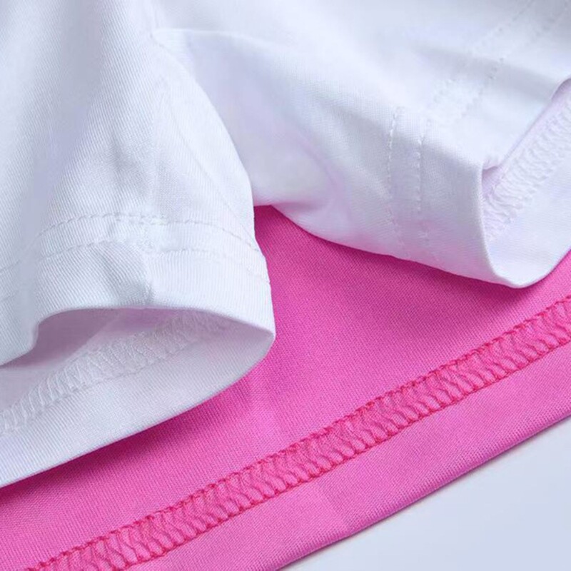 2024. gada vasarā populāri bērnu sporta svārki Īsi svārki meitenēm, izcili kroku svārki ar oderējumu, nepiesegti tenisa svārki