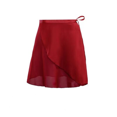 Pieaugušo šifona baleta tutu deju svārki sieviešu meiteņu vingrošanas ietīšana svārki treniņi baleta svārki baleta svārki baleta deju fa