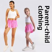 2024. gada jauni sieviešu jogas sporta zāles skriešanas tenisa šorti, sportiski fitnesa apģērbi, ātri nožūstoši kabatas koferi, pārrobežu Amazones vislabākais pārdevējs