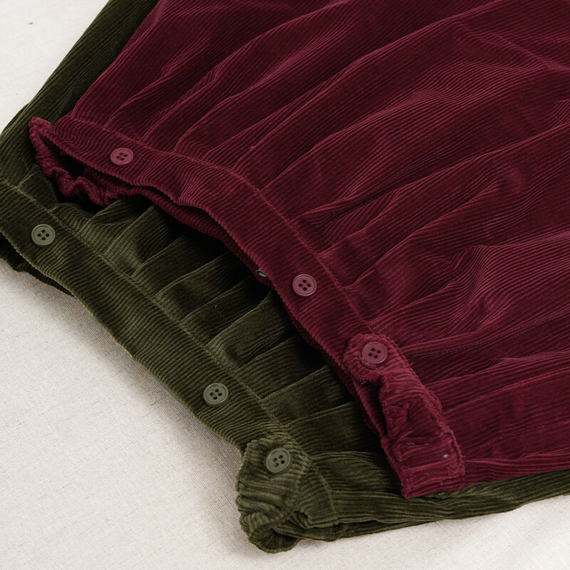 Retro velveta mini svārki ar augstu vidukli meitenēm 2025. gada pavasarī, jaunas regulējamas pogas, elastīgas jostasvietas, brīvi bērnu svārki 여아 겨울옷