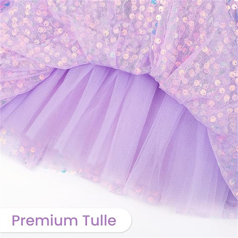 Meiteņu flitera svārki Toddler Tutu svārki Tills deju svārki Meiteņu dzimšanas dienas modes apģērbi