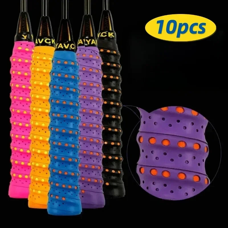 10 kom./set Protuklizna traka za znojenje Badminton Grip Tenis Overgrip Sportska traka Namotavanje preko štapa za pecanje Reket Mreža za odbojku