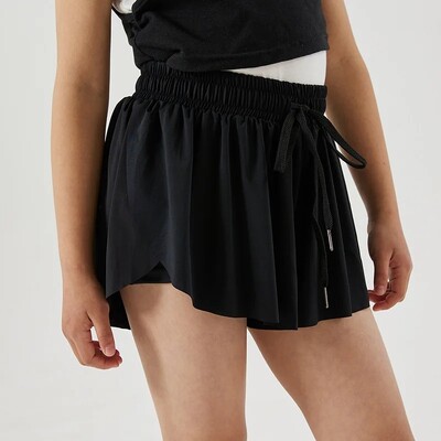 2024. gada jauna bērnu sporta kleita Amazon Explosion Vecāku un bērnu skriešanas tenisa šorti Pockettrunks Sieviešu