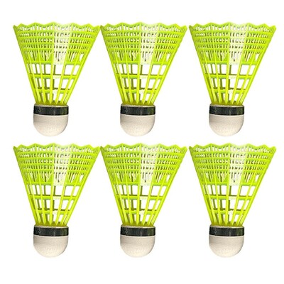 3/6kom najlonske loptice za badminton s velikom stabilnošću i izdržljivošću, lopte za trening za sportove na otvorenom