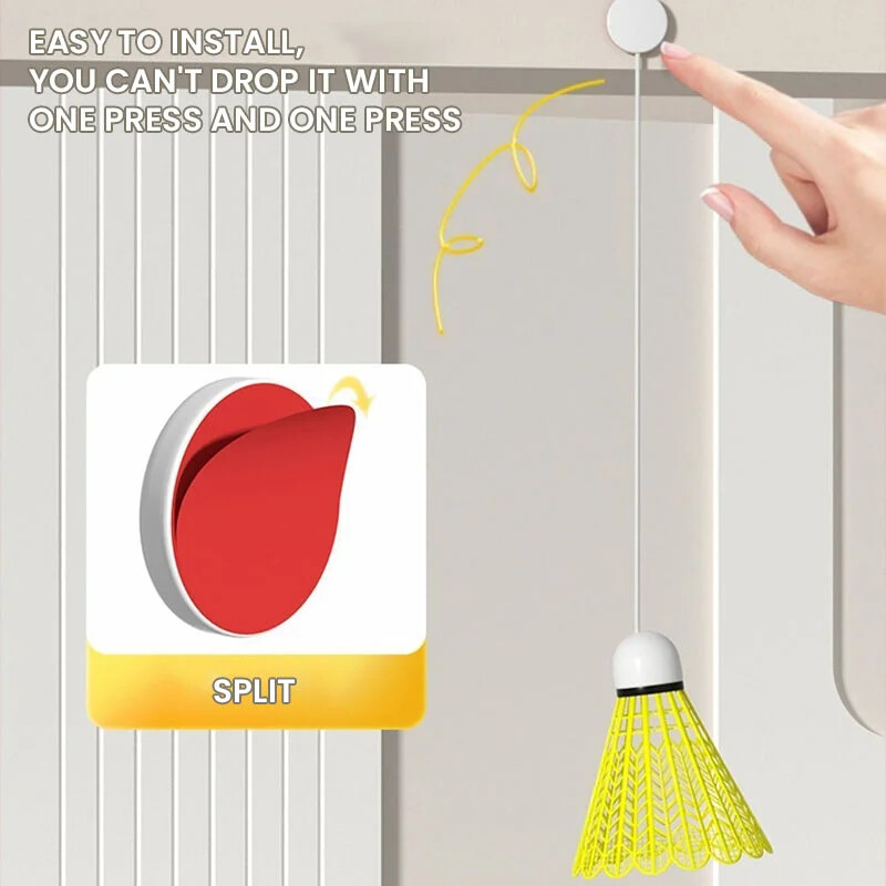 Automaatne tagasilöögi sulgpallitreener sulgpalli ühe mängijaga tagasilöögi treener, iseõppiv sulgpallitreeneri komplekt, automaatne