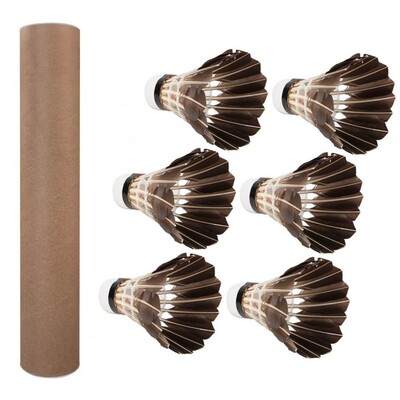 Professionaalne sulgpalli sulgpall musta hane sulgedega sulgpalli sulgpalli treeningud