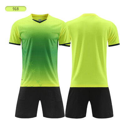 Bērnu futbola krekliņi, pielāgoti bērnu futbola formas krekli Futsal sporta apģērbi Bērnu futbola treniņtērps zēnu sporta tērps JLS918