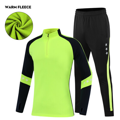Nogometna trenerka za dječake Dječja nogometna trenerka Topla Flecce trenerka za trening Nogometna sportska odjeća Trenerka Nogometna uniforma za djecu