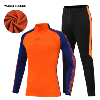 Nogometna trenerka za dječake Dječja nogometna trenerka Topla Flecce trenerka za trening Nogometna sportska odjeća Trenerka Nogometna uniforma za djecu