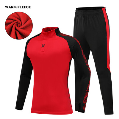 Nogometna trenerka za dječake Dječja nogometna trenerka Topla Flecce trenerka za trening Nogometna sportska odjeća Trenerka Nogometna uniforma za djecu