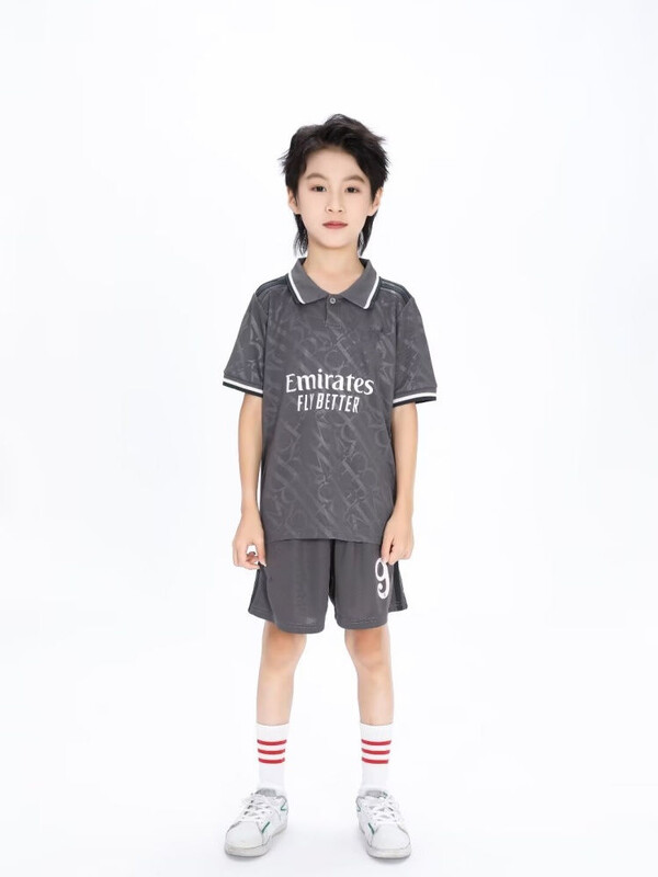 dječji sportski set dječak djevojčica Madrides Fans majica Odjeća za trening muška i dječja nogometna garnitura Uniforme za slobodno vrijeme