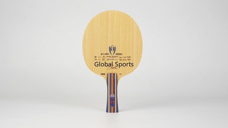 Originalni LOKI Kirin K1 K2 K3 Oštrica za stolni tenis, ofenzivni ulazak Ping Pong Oštrica 5+2 sloja Osnovna ploča FL Grip