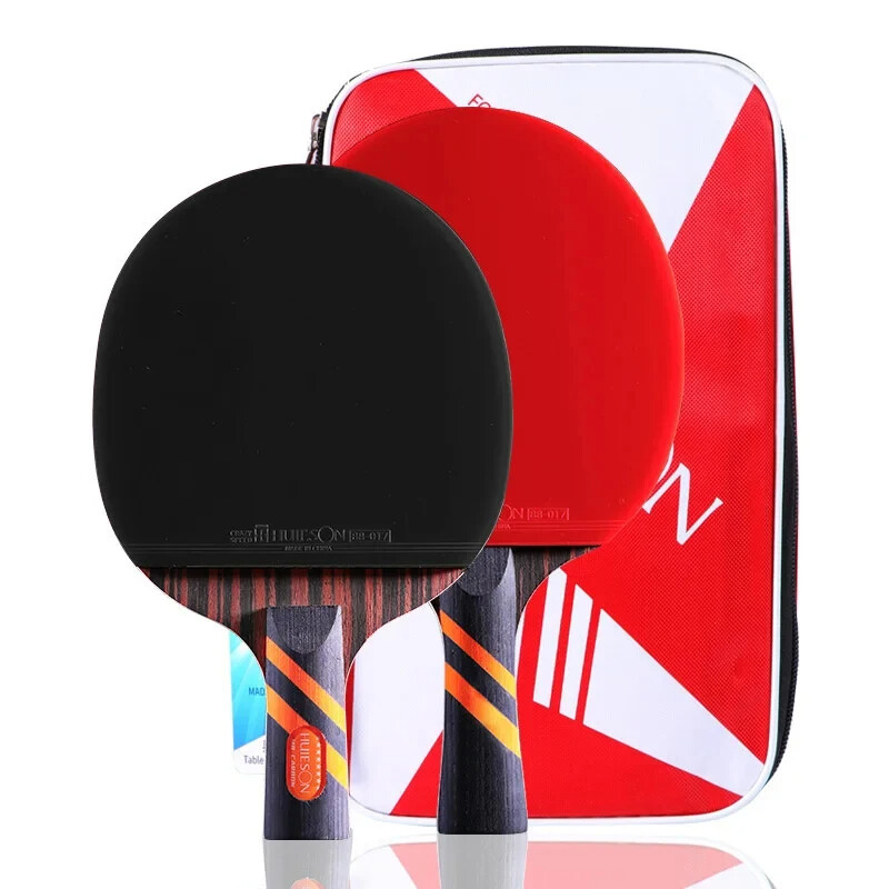 Profesionalni reket za stolni tenis s 8 zvjezdica Površina od oraha 5 šperploča + 2 unutarnja karbonska vesla za stolni tenis 2 kom/set za stolni tenis za odrasle