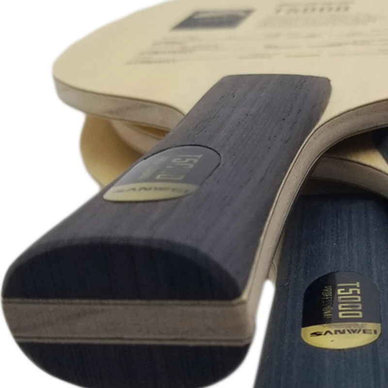 Originalni reket za stolni tenis SANWEI T5000 CARBON (5+2 Carbon) T-5000 Ping Pong Paddle