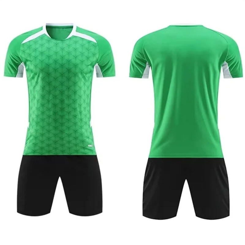 Värskenda Kids Youth Futball Jerseys Kit Täiskasvanute jalgpalli treeningkostüüm 100% polüester kiiresti kuivav võrkkangas Parandage oma jõudlust