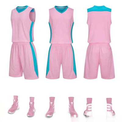 Uus 2024. aasta kohandatud korvpallisärgi fännisärk Moodne korvpallisärk, trükitud meeskonna nimi ja number isikupärastatud meeskonnavormid