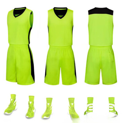 Uus 2024. aasta kohandatud korvpallisärgi fännisärk Moodne korvpallisärk, trükitud meeskonna nimi ja number isikupärastatud meeskonnavormid