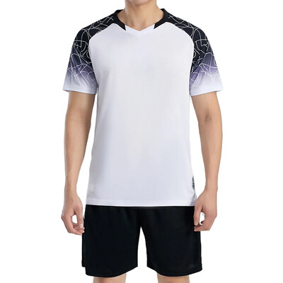 Nogometni komplet dresova za muškarce Nogometna trenirka Dres komplet brzo sušenje Prozračna muška dječja nogometna uniforma za timski trening