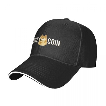 Шапки Dogecoin Adult Sport Blockchain Dad Hat Камион Работник Шапки Слънчеви шапки Регулируеми Snapback шапки Бейзболна шапка Нова