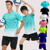 Novi dječji nogometni dres s kratkim rukavima za 2024. za treninge i utakmice za dječake i djevojčice