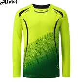 Laste poiste jalgpall väravavahi vormiriietus pikkade varrukatega hingav kiiresti kuivav T-särk Jalgpall Treeningtopid Väravavahi särk Spordirõivad