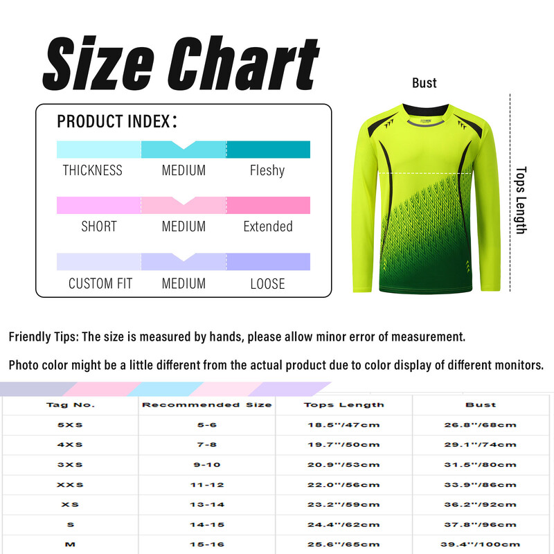 Laste poiste jalgpall väravavahi vormiriietus pikkade varrukatega hingav kiiresti kuivav T-särk Jalgpall Treeningtopid Väravavahi särk Spordirõivad
