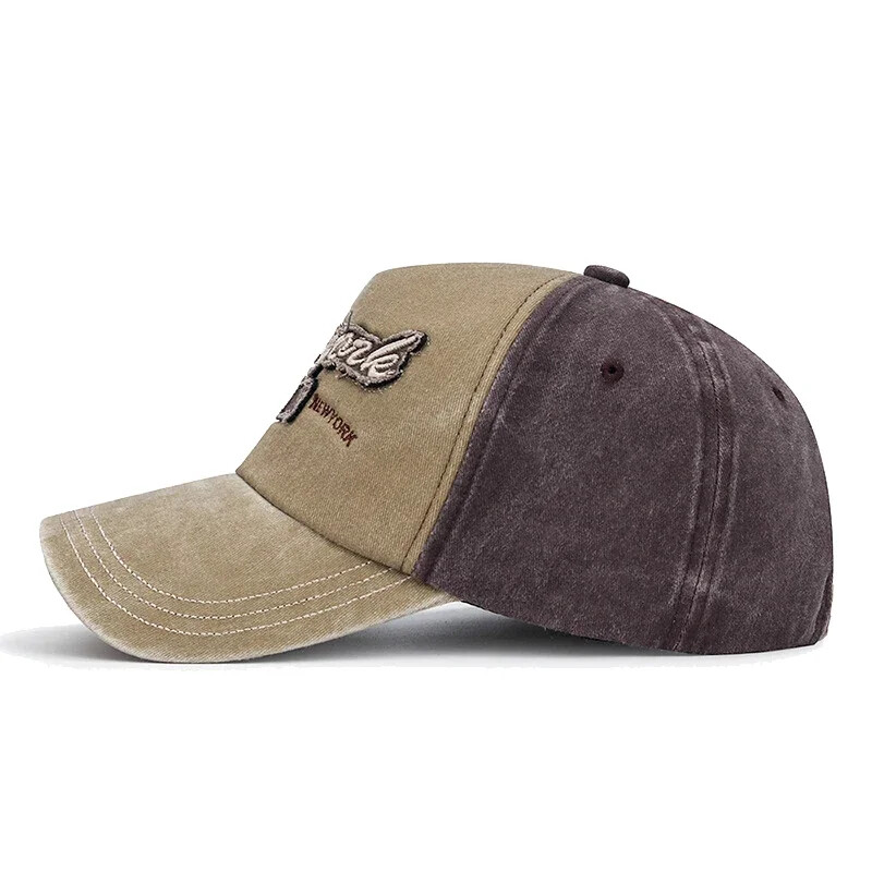 Potpuno novih dostupnih 6 boja, modna uniseks isprana zakrpa s 3D vezom, bejzbol kapa