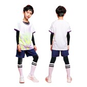 Visokokvalitetne dječje nogometne uniforme za školske treninge i igre Prozračna i elegantna nogometna odjeća
